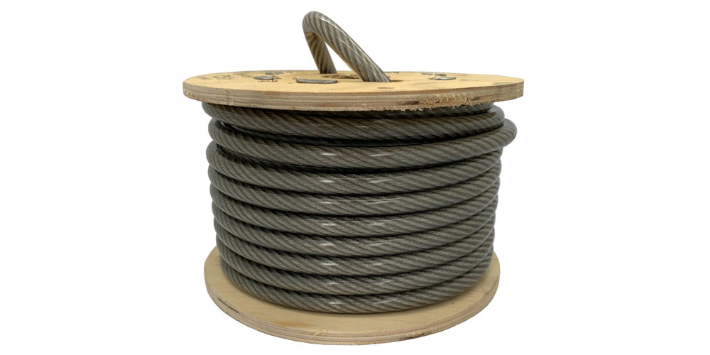 Cable de alambre galvanizado recubierto de PVC