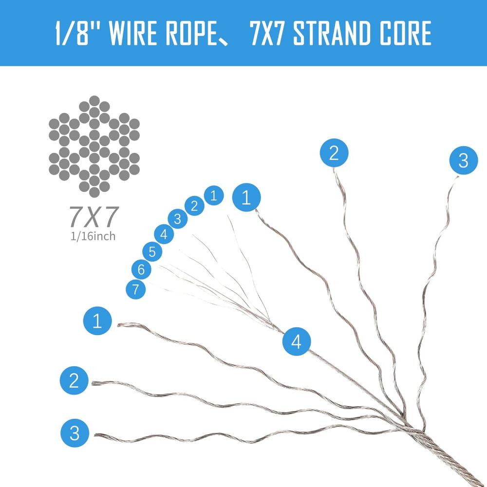 Cable de acero inoxidable