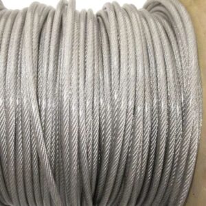 cable de acero galvanizado con revestimiento de PVC