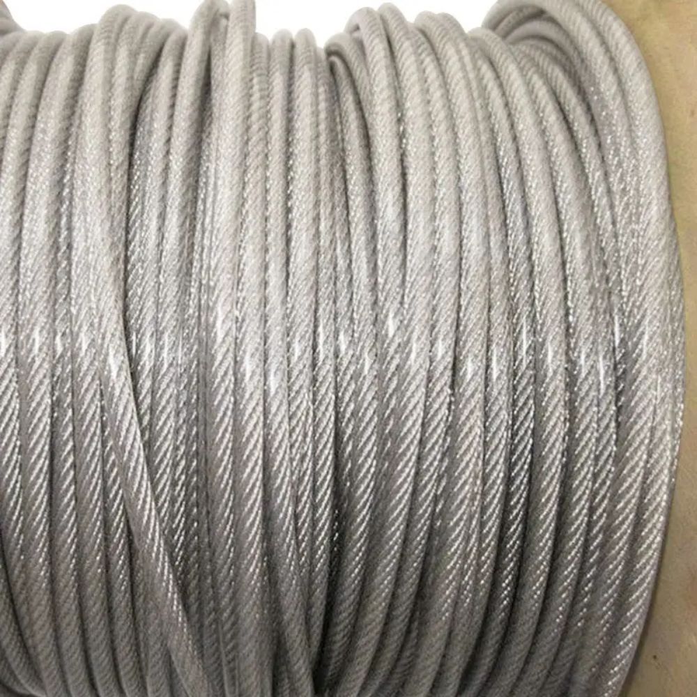 galvanized steel wire rope with PVC coating