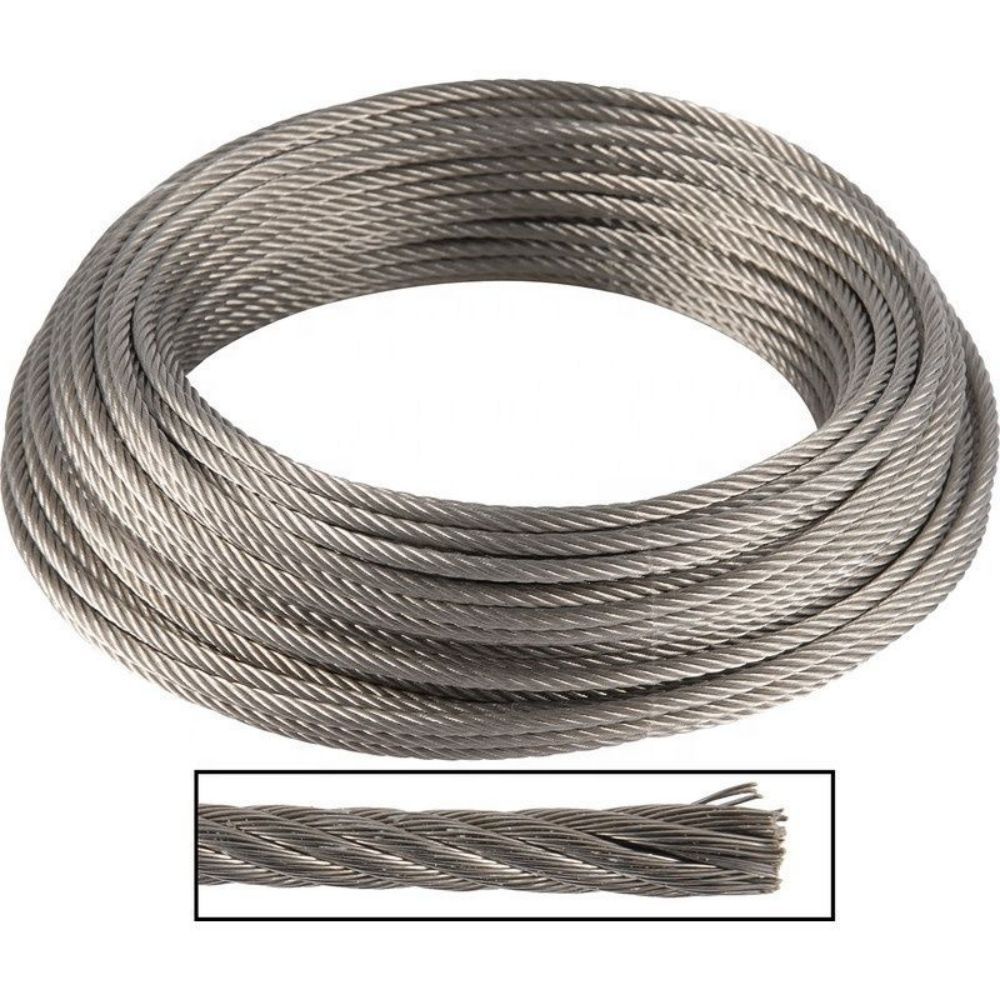 6X19S+IWRC Stainless Wire Rope