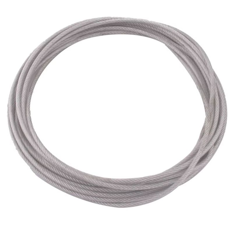 plastic cotated steel wire rope