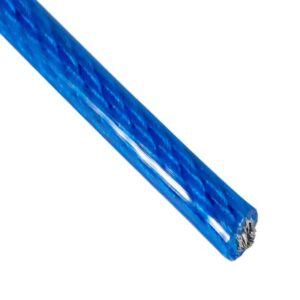 plastic cotated steel wire rope