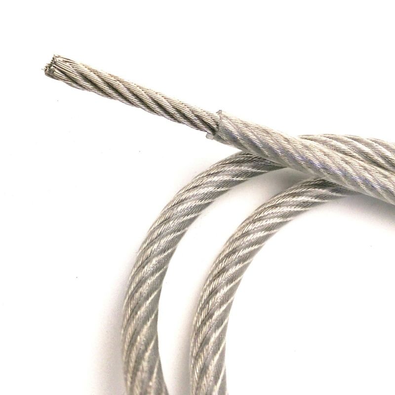 plastic cotated steel wire rope