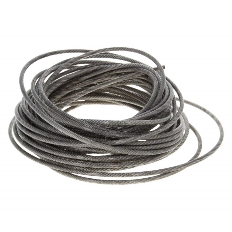 plastic cotated steel wire rope