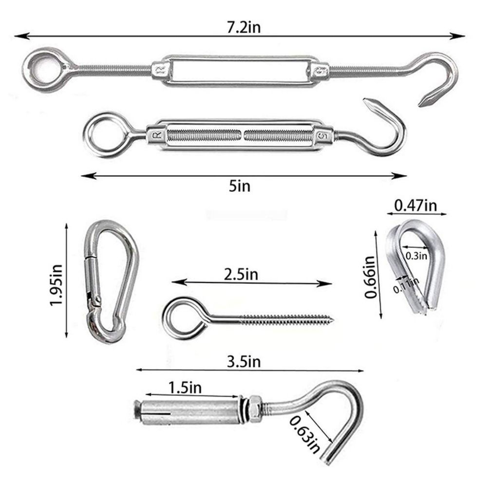 clip per funi metalliche